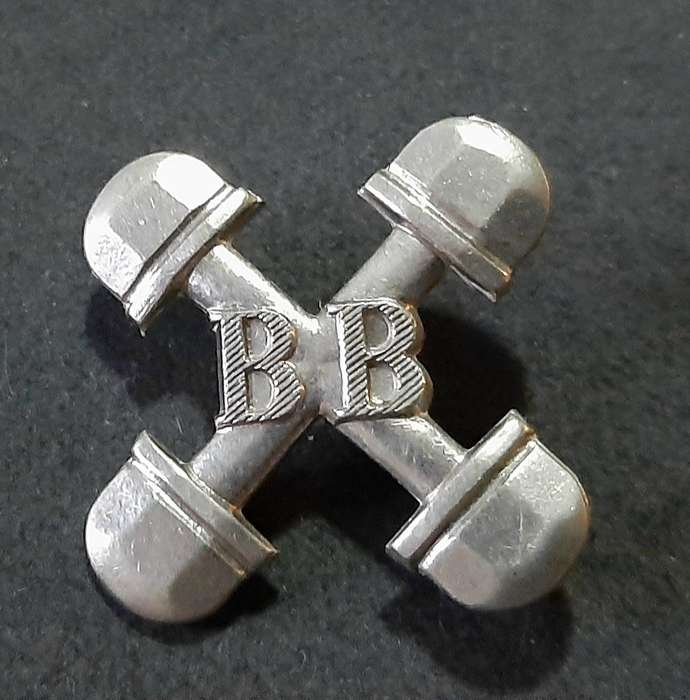 Mid-20th Century: 'Boys Brigade' Youth Organization Physical Recreation Badge w/ Pin.
