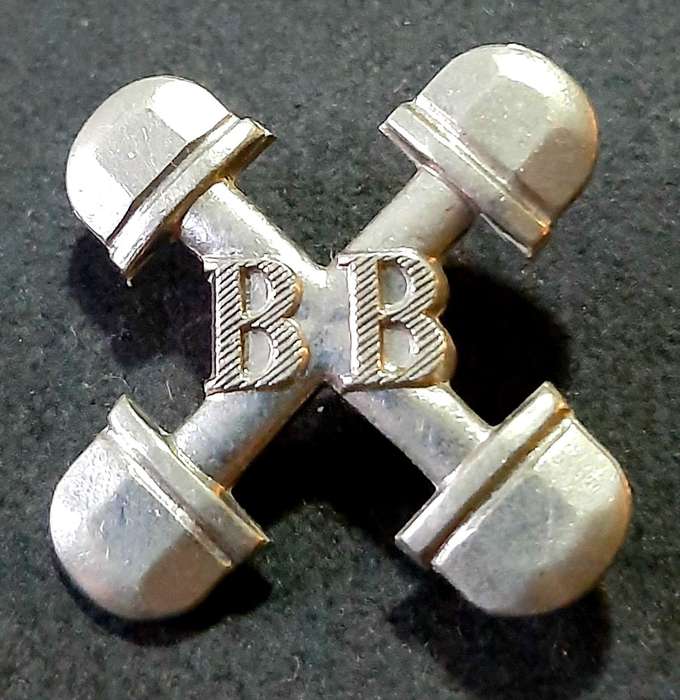 Mid-20th Century: 'Boys Brigade' Youth Organization Physical Recreation Badge w/ Pin.
