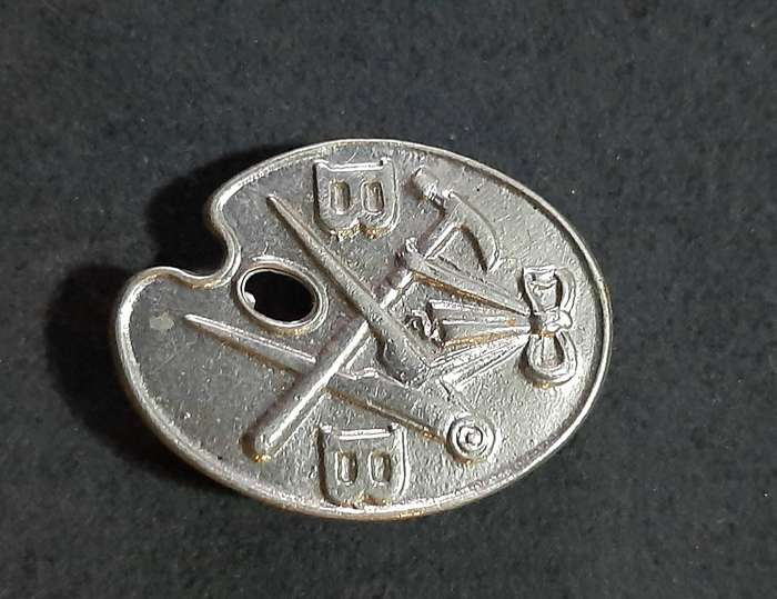 Mid-20th Century: 'Boys Brigade' Vocational Skill Badge w/ Pin.