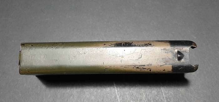 RARE: Rhodesian Bush War - 1970s Bi-Tonal Camouflage FN FAL Steel 20 Rnd. Magazine.