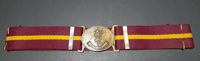 RARE: 1980s/1990s SAMS Regimental Stable-Belt w/ Brass Buckle (Complete) [ 100cm].
