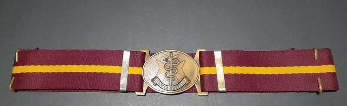 RARE: 1980s/1990s SAMS Regimental Stable-Belt w/ Brass Buckle (Complete) [ 100cm].