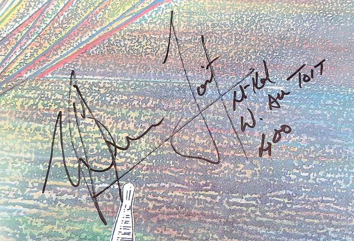 RARE: 1990s SA Special Forces 'Recce' Poster Hand-signed by Lt-Col. Wynand Du Toit & Major Botha.