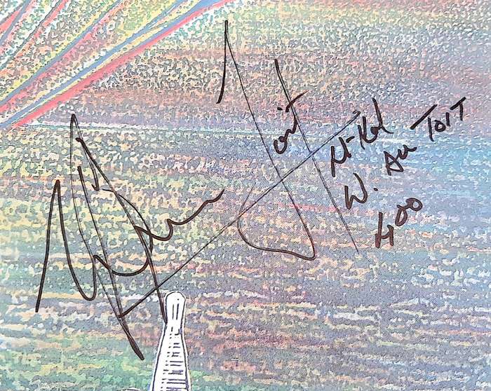 RARE: 1990s SA Special Forces 'Recce' Poster Hand-signed by Lt-Col. Wynand Du Toit & Major Botha.