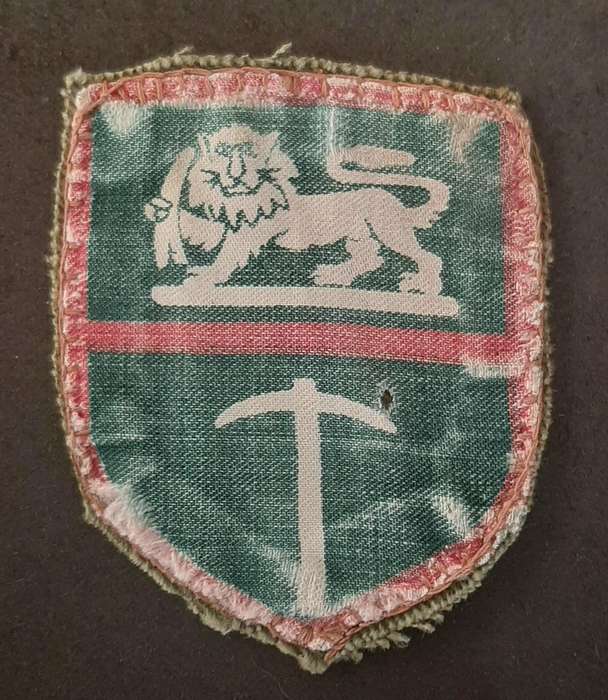 Rhodesian Bush War:1970s Rhodesian Army TypeII Flash & Camouflage Sergeants Rank Insignia  ( 2x Pcs)