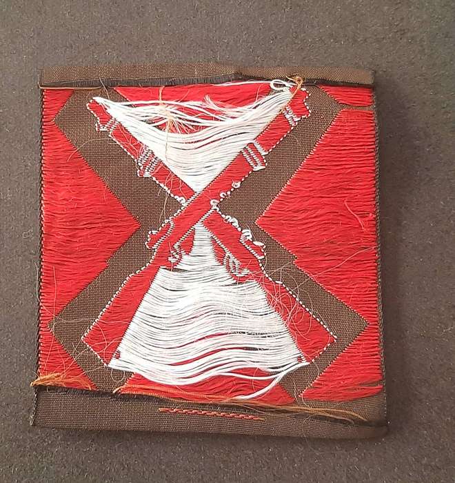 RARE: 1980s SA Cadet Corps Woven Nutria Marksman's Qualification Sleeve Badge(UNUSED).