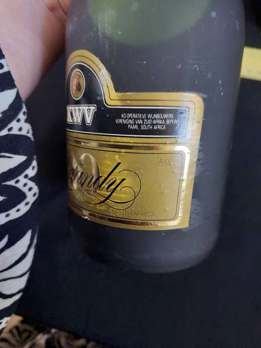 Vintage KWV Aged Twenty years Brandy -750ml- Sealed - Good Condition