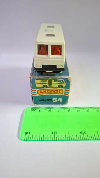 Vintage Matchbox Diecast No.54 "Superfast Mobile Home" Made By Lesney - Excellent Condition