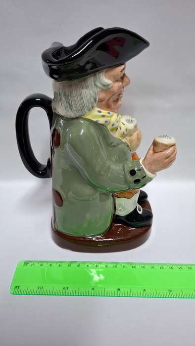 Royal Doulton Large Toby Jug " Happy John " D. 6070 - Excellent Condition