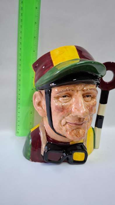 Royal Doulton Large Toby Jug - "Jockey" D. 6625 - Excellent Condition