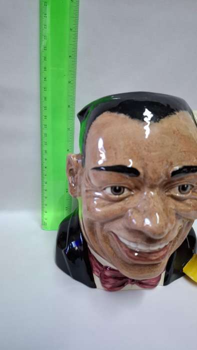 Royal Doulton The Celebrity Collection LRG Toby Jug " Louis Armstrong" D. 6707 - Excellent Condition
