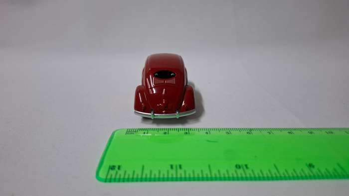 Vintage Red Diecast Mercury Volkswagen Beetle - Excellent Condition