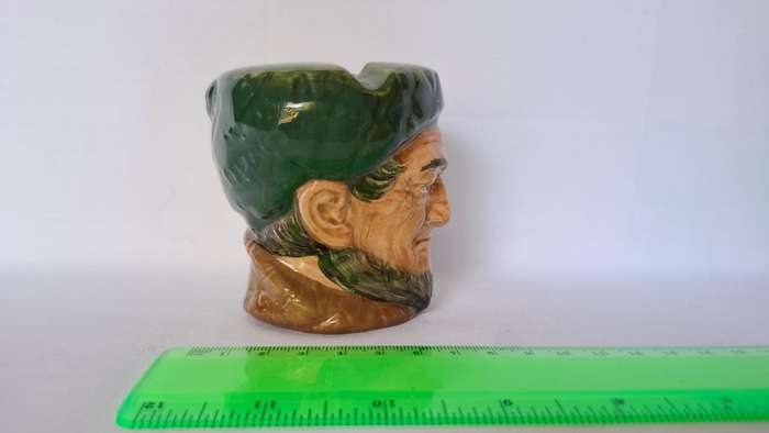 Royal Doulton Toby Jug Ash Bowl "Auld Mac" D. 8292 - Excellent Condition