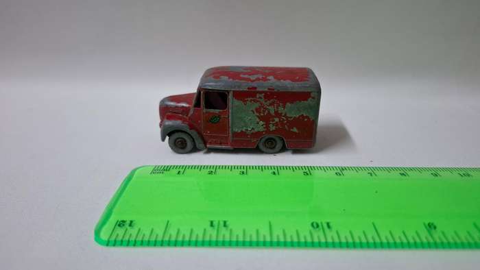 Vintage Lesney Diecast No. 47A One Ton Trojan Van - Well Played Condition