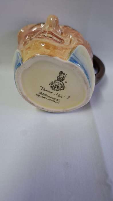 Royal Doulton Small Toby Jug "Farmer John" D. 5789 - Excellent Condition