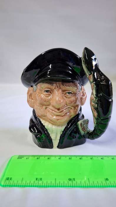 Royal Doulton Small Toby Jug "Lobster Man" D. 6620 - Excellent Condition