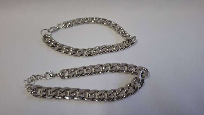 Lot 14A - Two Stunning Silver Plated Bracelets