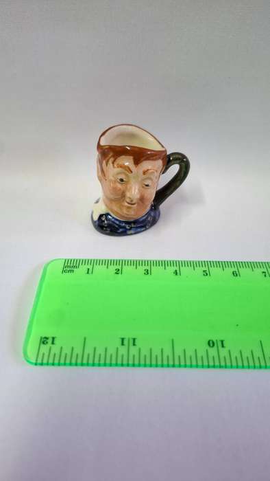 Royal Doulton Miniature Toby Jug "Fat Boy" - Excellent Condition