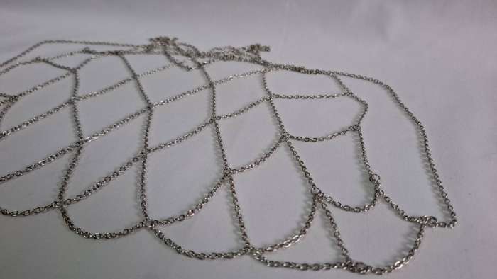 Lot 16B - A Stunning Silver Tassel Body Chain