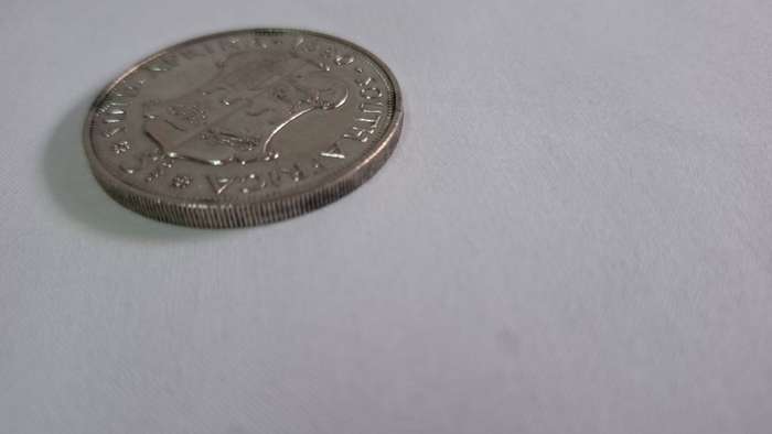 1960 Union of South Africa 5 Shilling Silver Coin (28.2g)