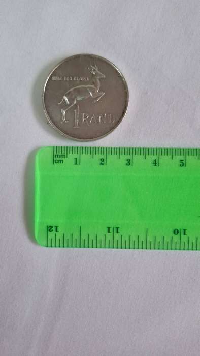 1967 Republic of South Africa One Rand Silver Coin (15g)