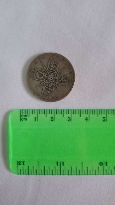1921 Silver British Coin One Florin  (Two-Shillings) (10.8g)
