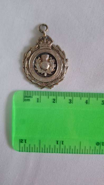 A Beautiful Sterling Silver British Army Pendant, The Hampshire Regiment (9.9g)