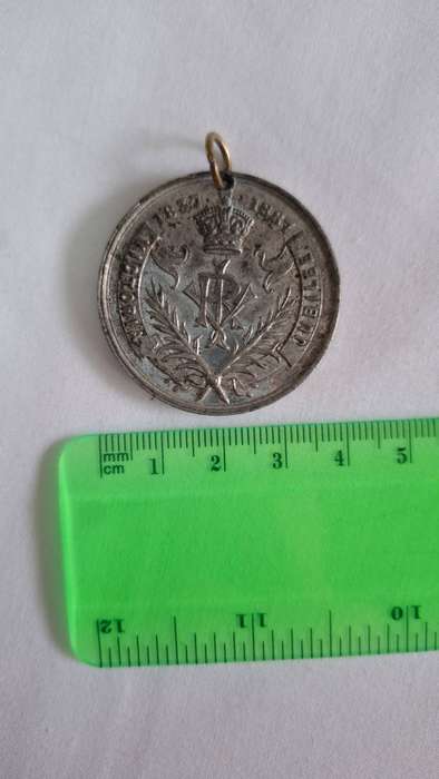 1887  Queen Victoria Jubilee Medal Commemorate of the 50th Anniversary of Reign (16.5g)