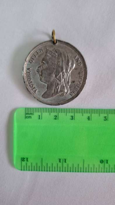 1887  Queen Victoria Jubilee Medal Commemorate of the 50th Anniversary of Reign (16.5g)