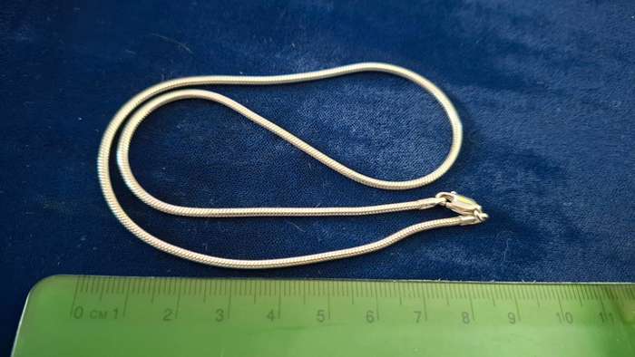 Lovely 925 Silver Rope Chain (10.5 Grams) in Excellent Condition  40 cm Long and Clearly Marked