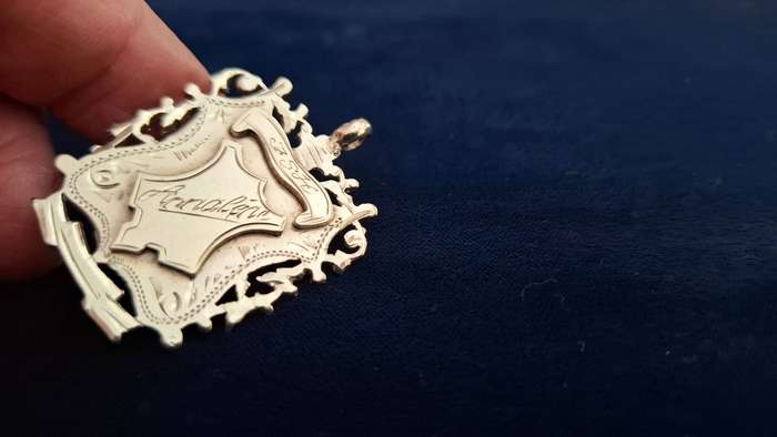 Vintage Birmingham Hallmarked Silver Medal (13.7 Grams ) in great Condition and Clearly marked