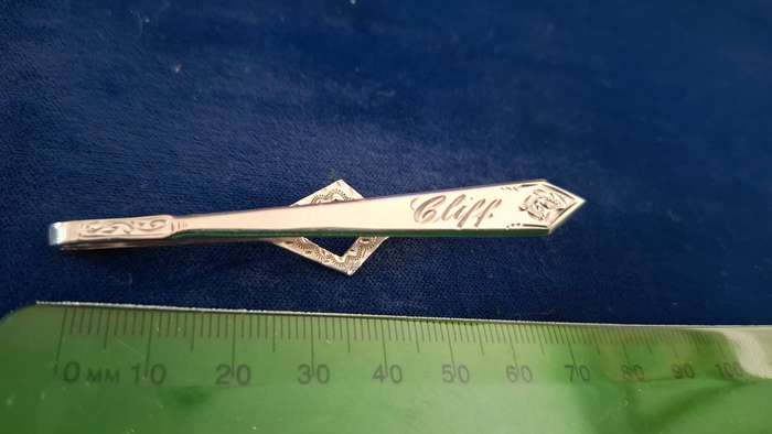 Hallmarked Silver Tie Pin (7.1 Grams)