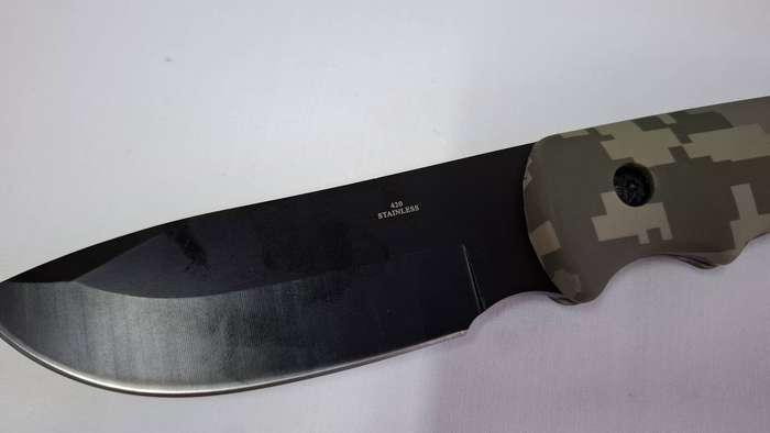 DOW Night Ranger Camo Knife Set with Sheath - Excellent Condition - Bidding Per Set