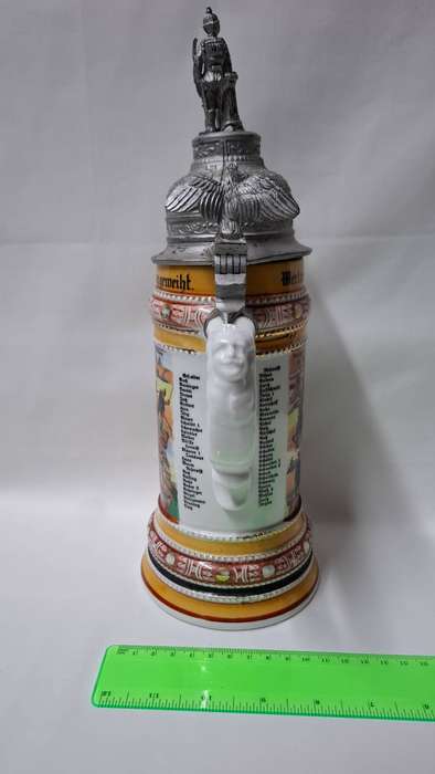 Very Rare!! German WWI Regimental Beer Stein