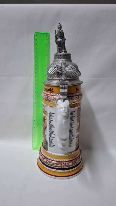 Very Rare!! German WWI Regimental Beer Stein
