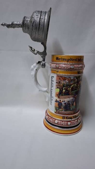 Very Rare!! German WWI Regimental Beer Stein