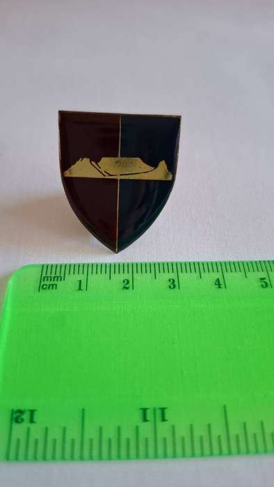 Small SADF Western Province Command Workshop Flash (Both pins intact) - Excellent Condition