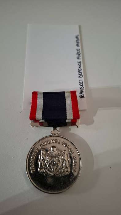 Rare Full Size Transkei Defence Force Medal in Excellent Condition