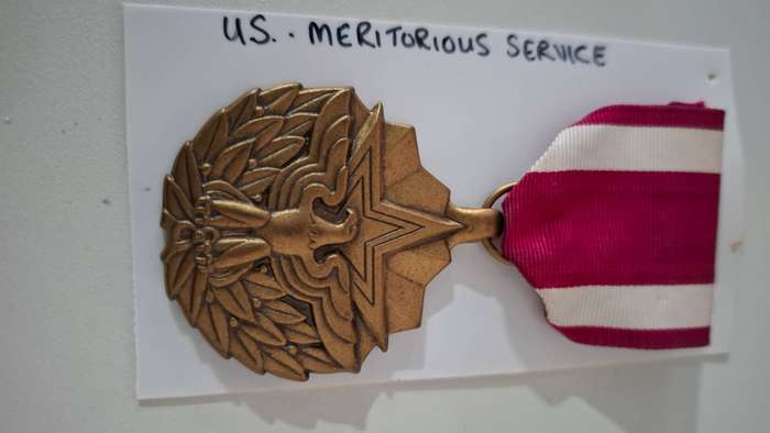 United States of America Meritious Service Medal  in Excellent Condition