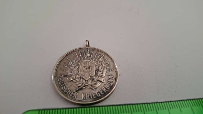 1878 Deutsher Kriegerbund "German Warriors" Mulsen St Niclas Medal
