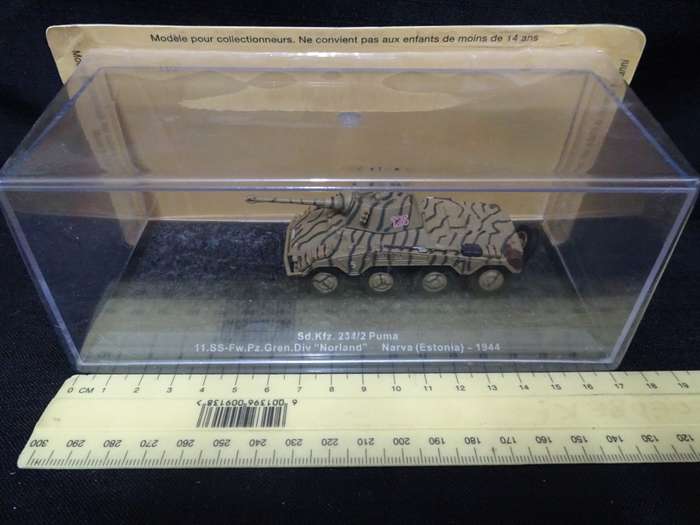 Sd.Kfz. 234/2 Puma 11.SS-Fw.Gren.Div'Norland`Narva (Estonia) - 1944 (In Excellent Condition) -Sealed