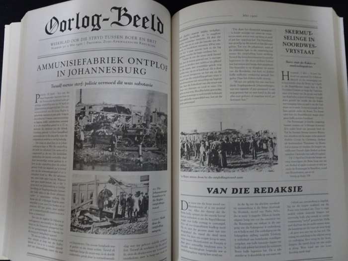 Oorlog - Beeld : Nuusblad Oor Die Stryd Tussen Boer en Brit By: Grobler Jackie - Sien Beskrywing