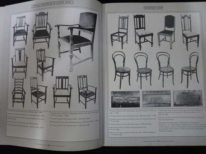 Cottage Furniture In South Africa by Kench John Book - In Good Condition