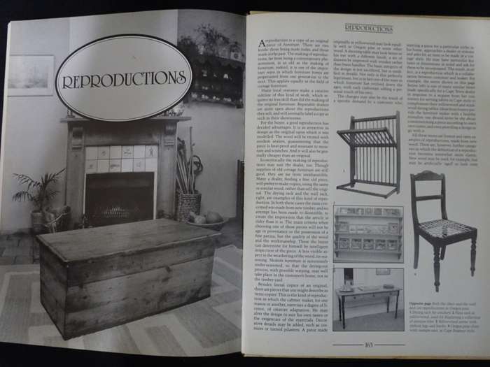 Cottage Furniture In South Africa by Kench John Book - In Good Condition