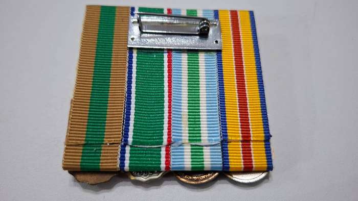 Set of Four SADF Miniature Medals in Excellent Condition