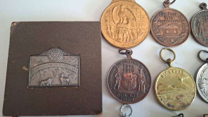 Large Collection of Miltary Medals and Medallions - Bidding for the Lot!!!!!