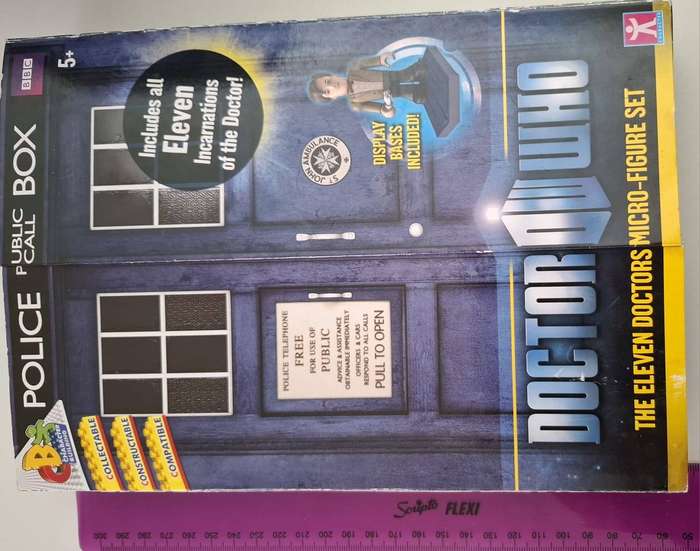 Doctor Who Eleven Doctors Micro Figure Set Sealed