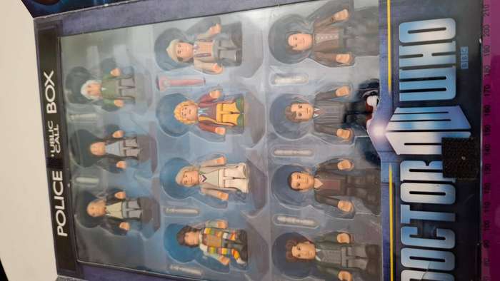 Doctor Who Eleven Doctors Micro Figure Set Sealed