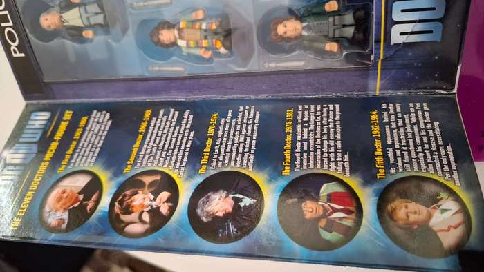 Doctor Who Eleven Doctors Micro Figure Set Sealed