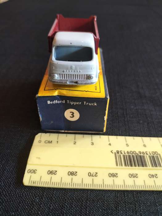 Very Rare Vintage Lesney Matchbox Series NO 3 -Bedford Tipper Truck- Made in England
